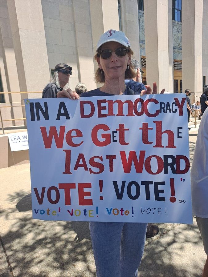Rally outside the Federal Building